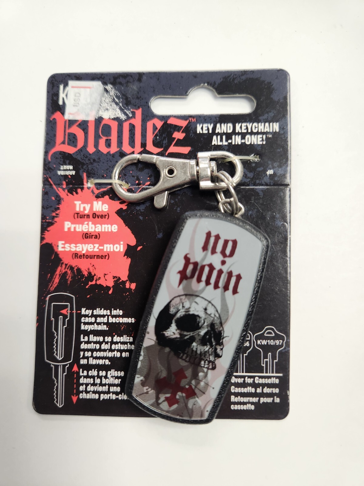 KEY BLADES No Pain Kwikset KW1/KW1 Key Blank (DISCONTINUED) - READ DETAILS BELOW