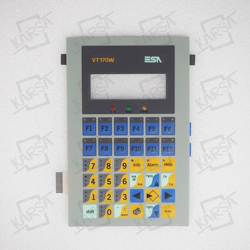 Membrane switch for ESA VT170W VT170WA0000 ESA keypad keyboard