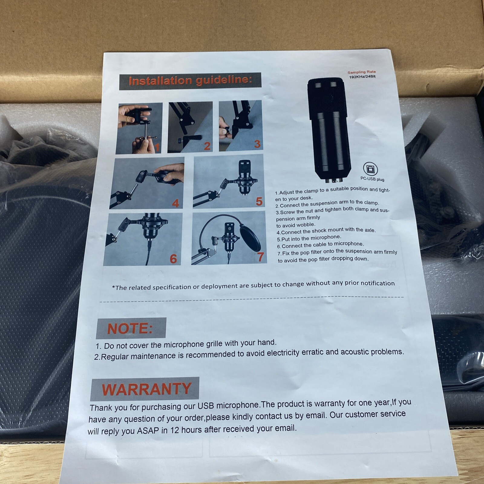 Pardun II Professional USB Condenser Microphone