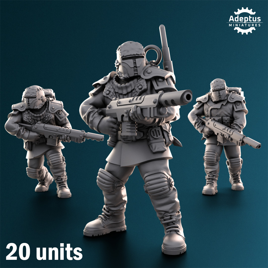 Squad - Winterline Forces - Set of 20