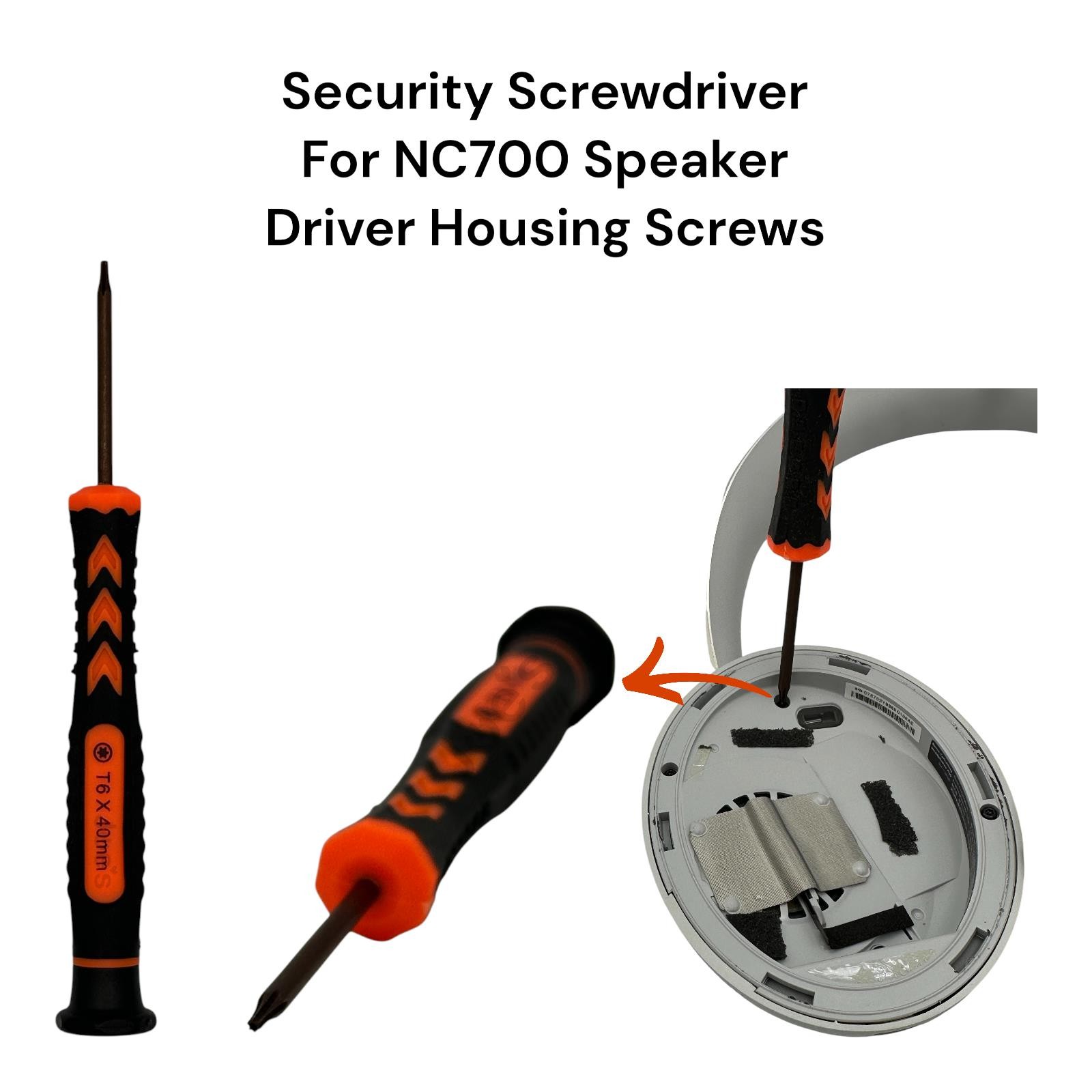 Bose NC700 Headphones Speaker Housing Security Torx Screwdriver T6H - Tool