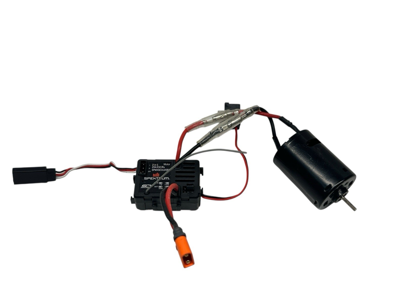 New Spektrum Slt 25A 2-in-1 Esc/Rx W iC2 & Brushed Motor Off Losi Nascar #17607