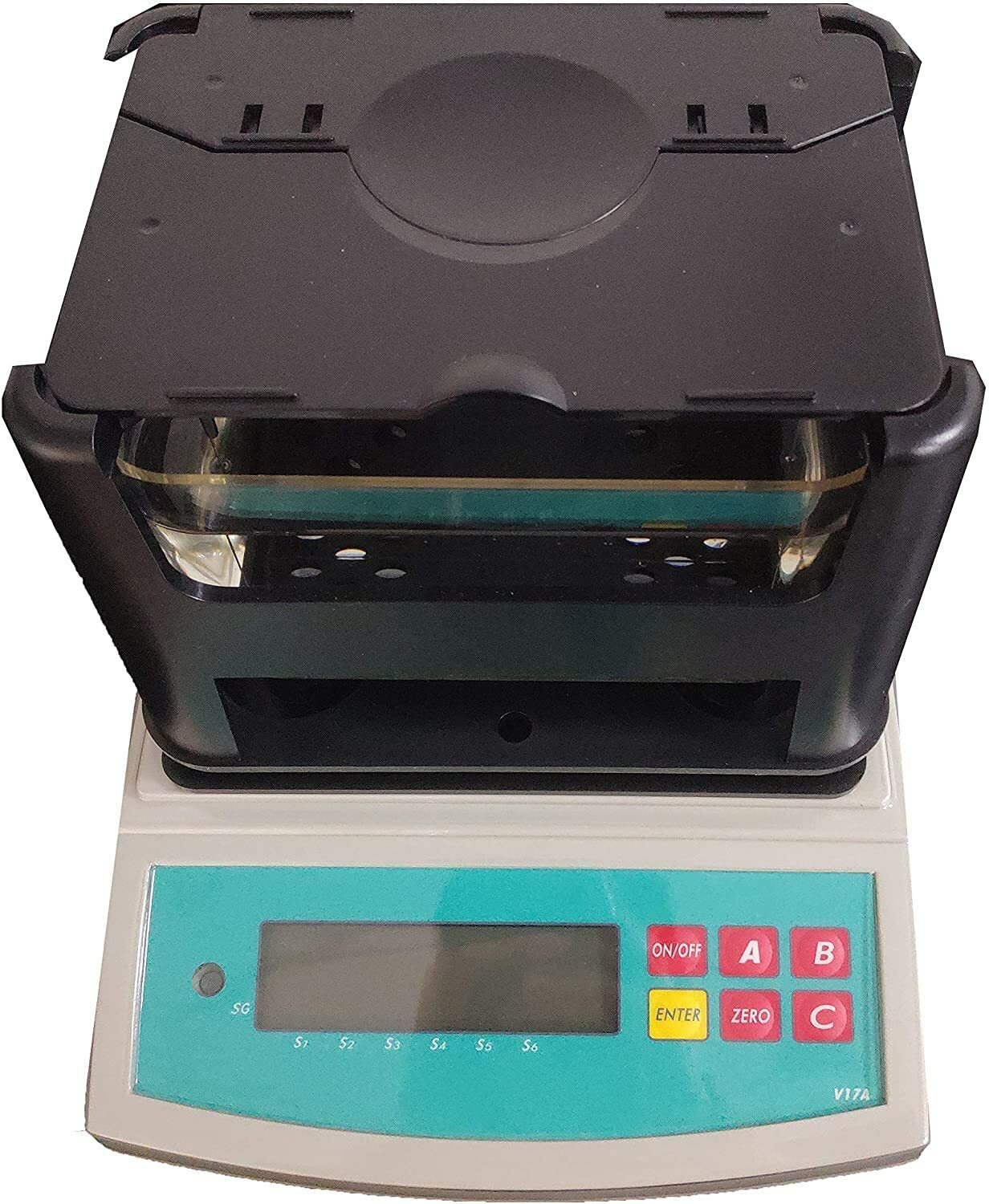 Solid Density Meter Rubber Plastic Film Density Tester Solid Densitometer 300g
