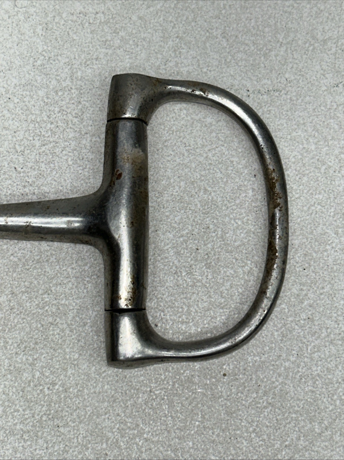 Vintage Horse Bit Silver Tone