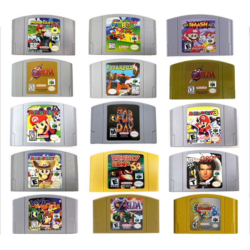 Mario Kart 64 Cart Games For Nintendo N64 US Version