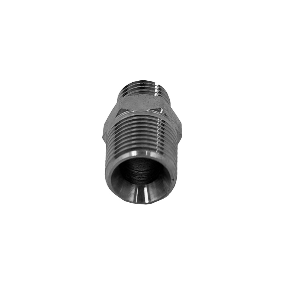 1PAIR For Mini Excavators M14 X 3/8 Npt Fitting Dins Adapter