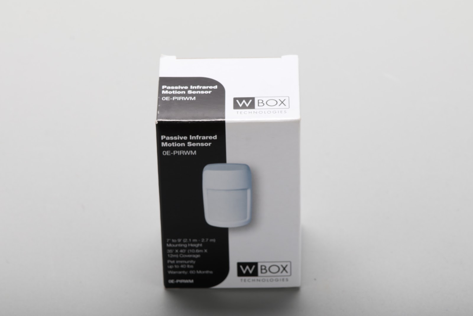 W Box 0E-PIRWM Passive Infrared Motion Sensor - NEW