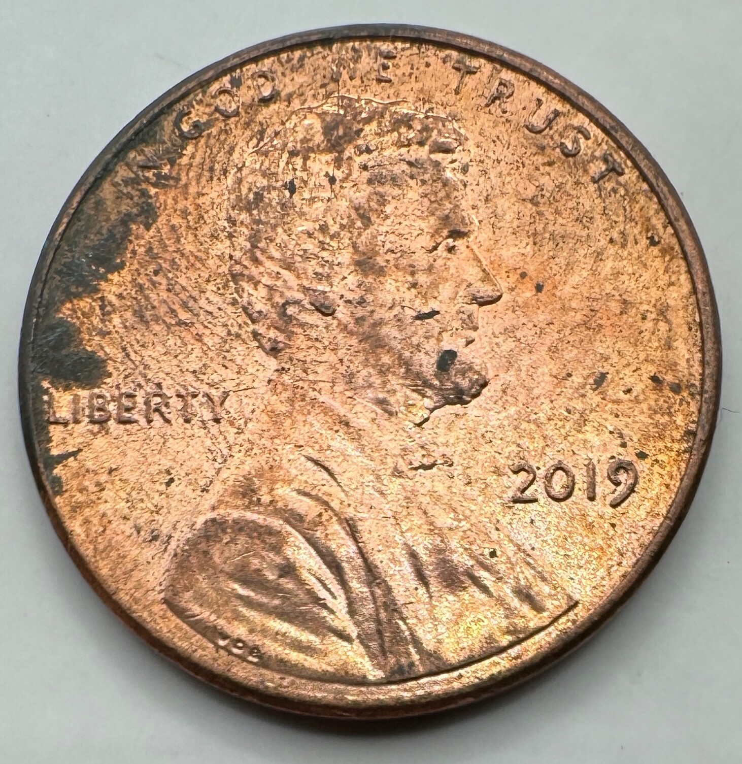 2019 Lincoln Shield Cent - Cracked Skull - 1C - Penny - Free Shipping
