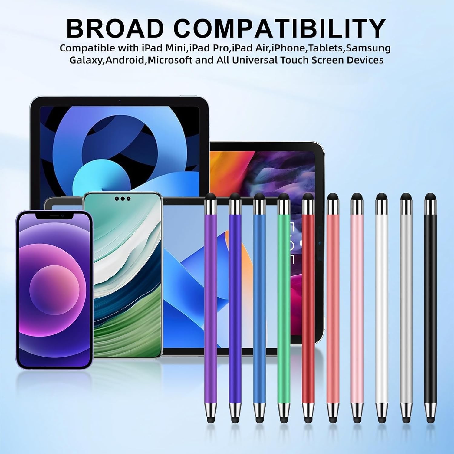 10 Pack Stylus Pen for Touchscreen, Universal Stylus High Precision Sensitivity