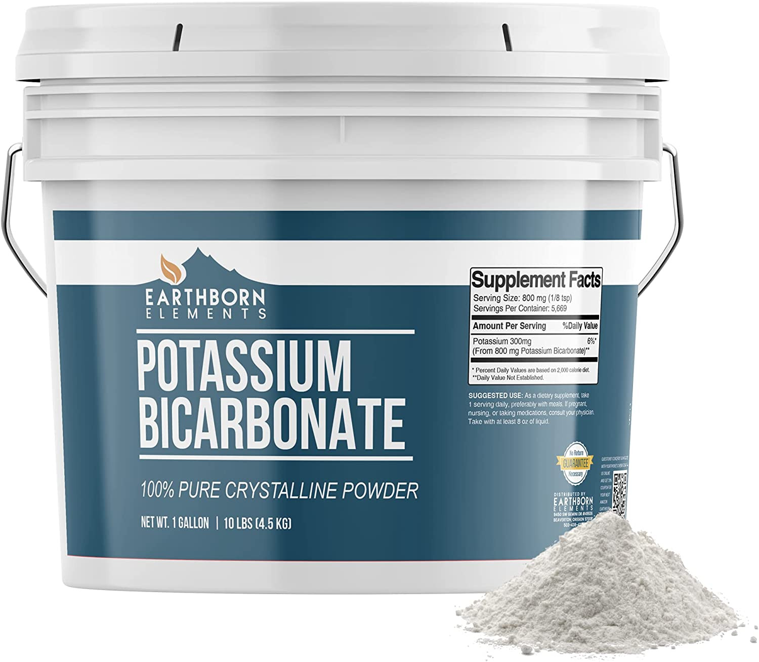 Potassium Bicarbonate (1 Gallon), Wine Making, Cheese Making, Brewing