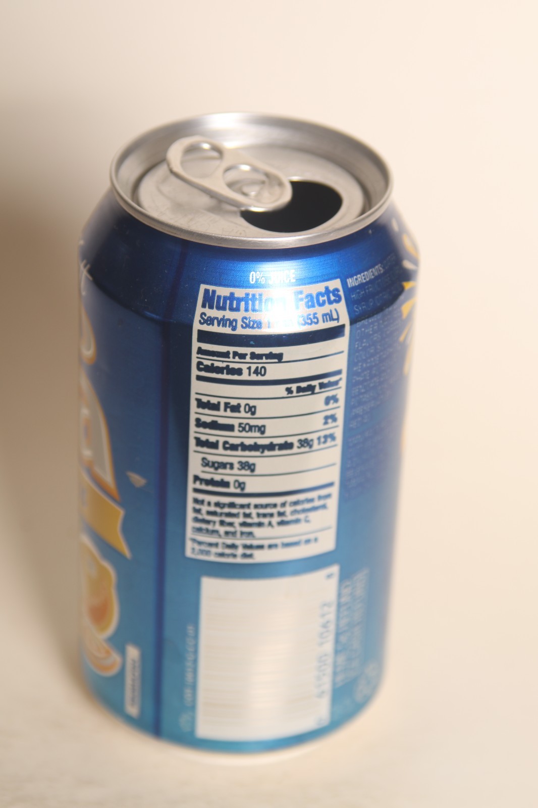 Cott Iced Tea Lemon soda can - 12oz