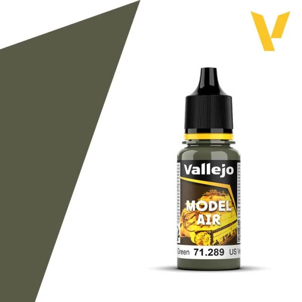 Vallejo Model Air 71.289 US Dark Green 18ml