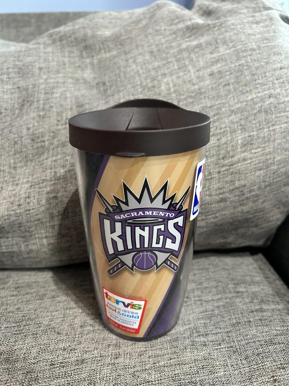 Tervis Sacramento Kings Tumbler Insulated 24 oz Cup Purple Basketball NBA New