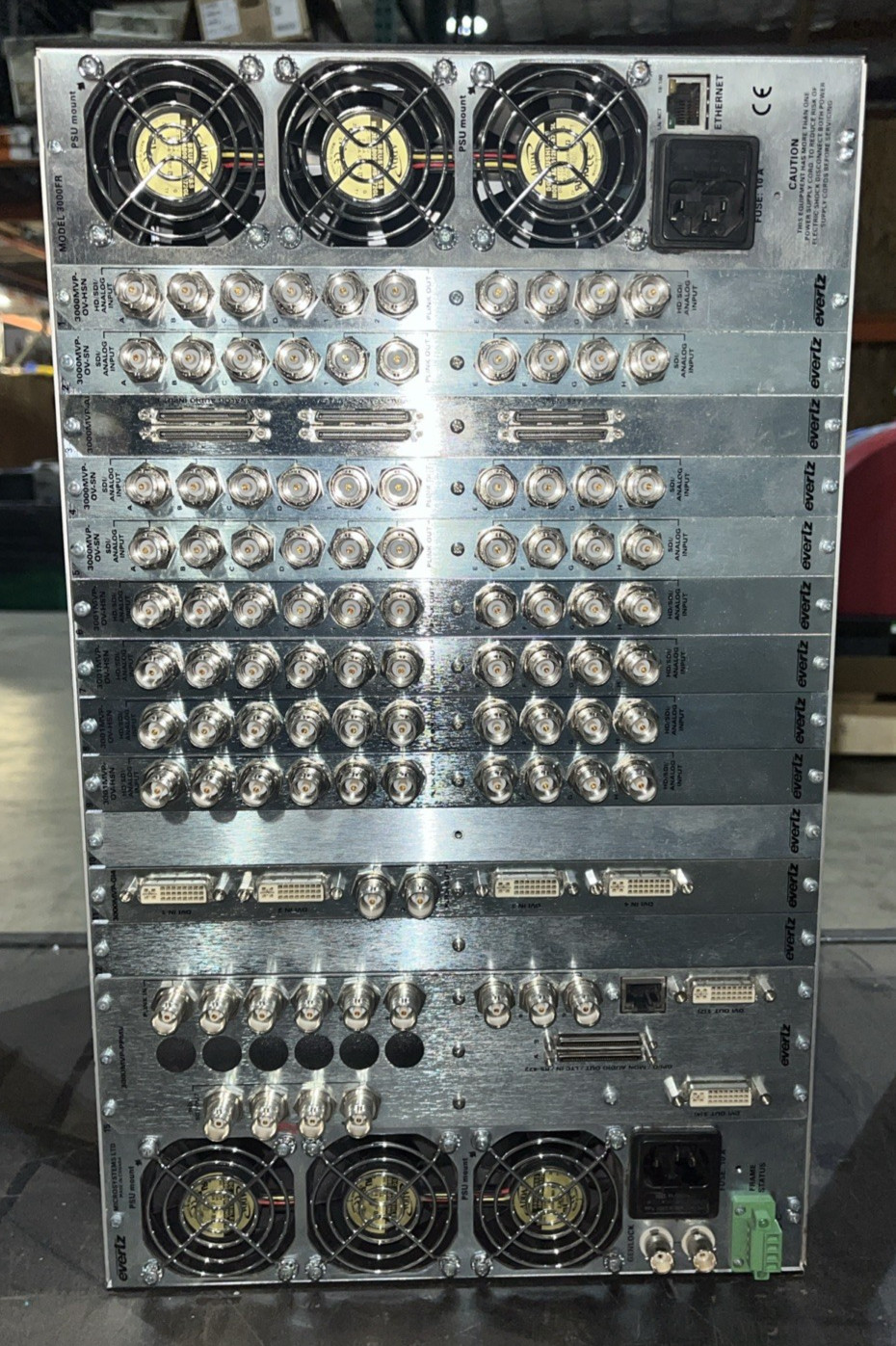 EVERTZ 3000MVP MULTI-IMAGE PROCESSOR