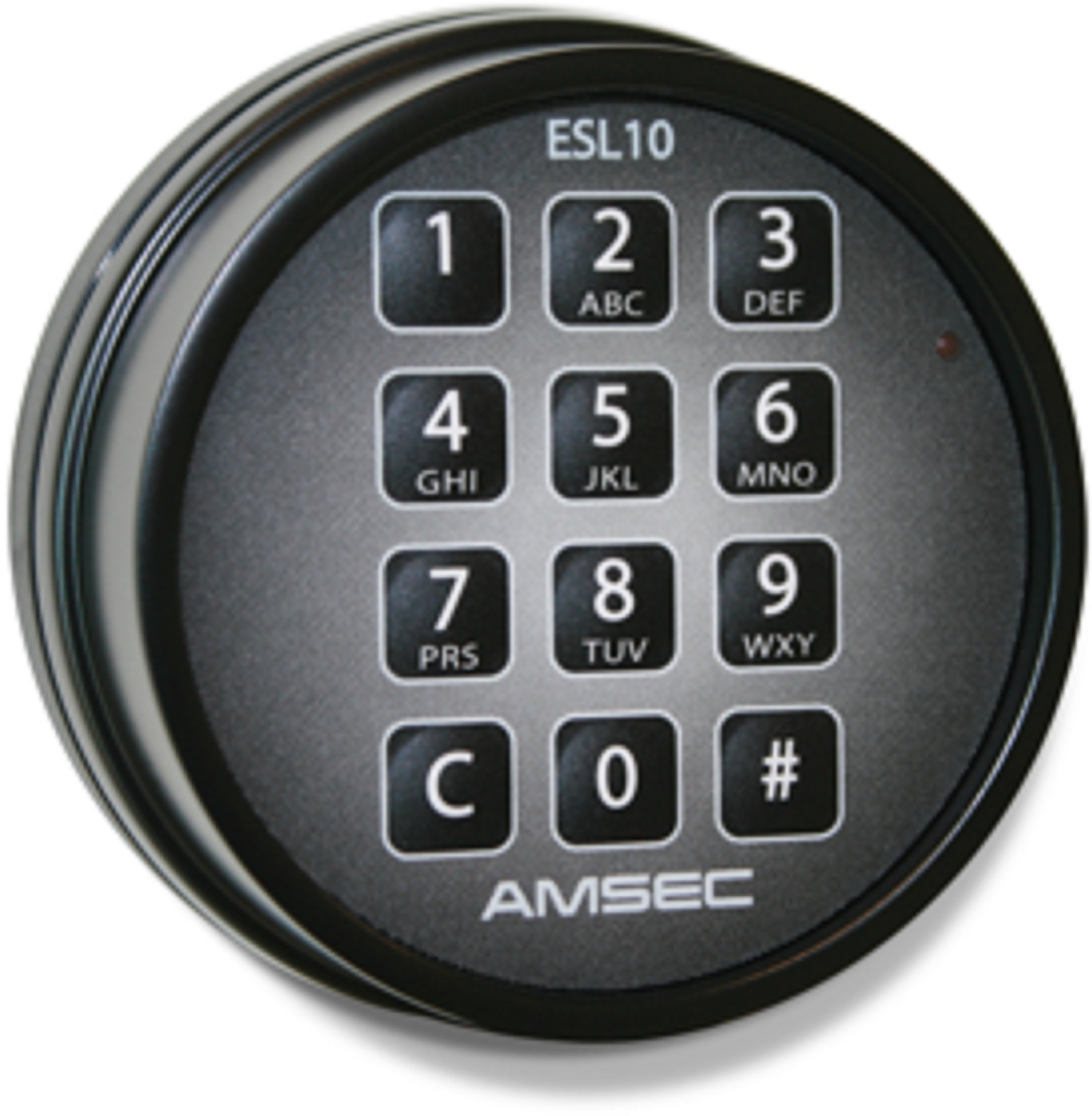 Amsec ESL10 Electronic Safe Lock Retro-Fit KIT BLACK KEYPAD and RING