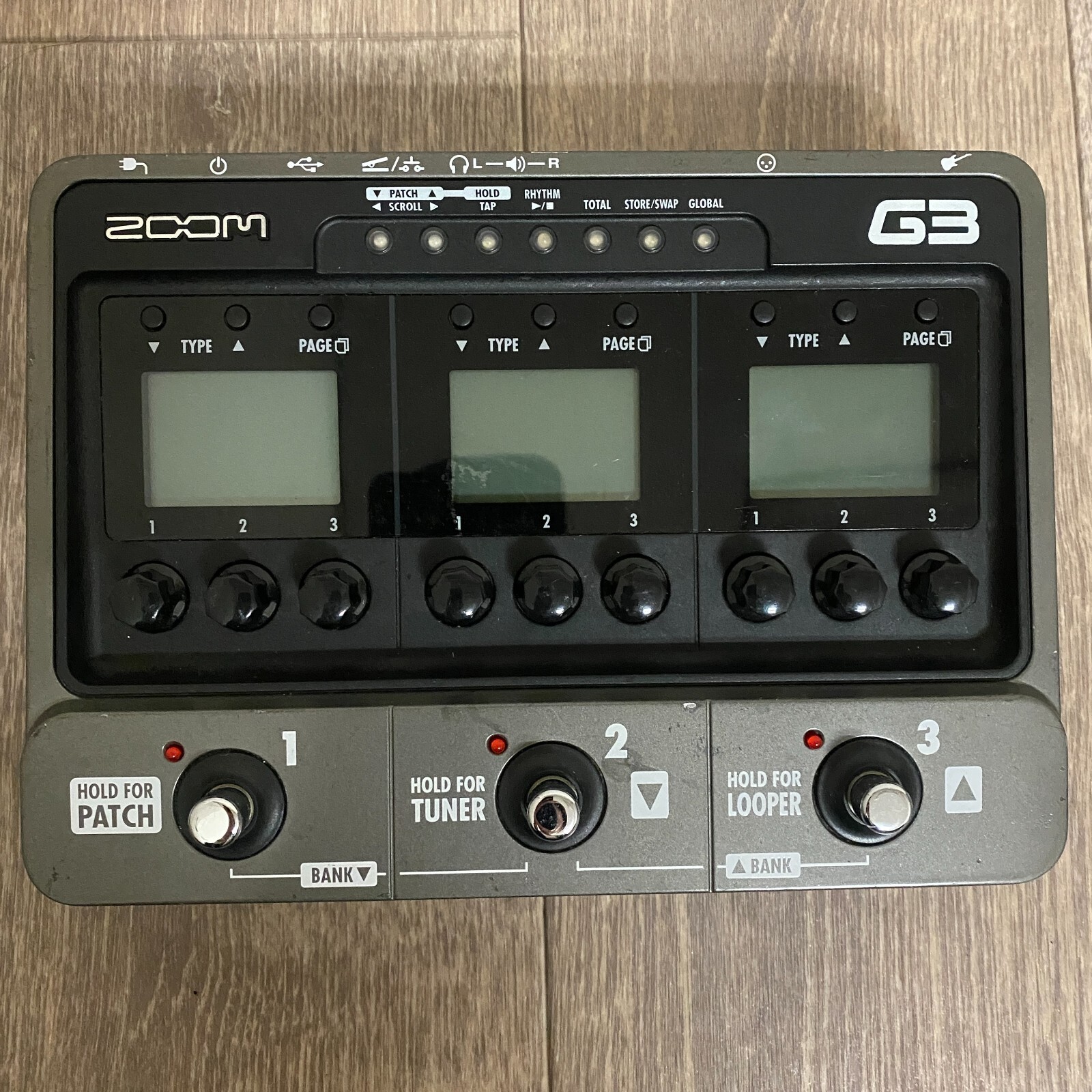 ZOOM G3 Guitar Multi Effect Amplifier Simulator Used Work Shipping From Japan
