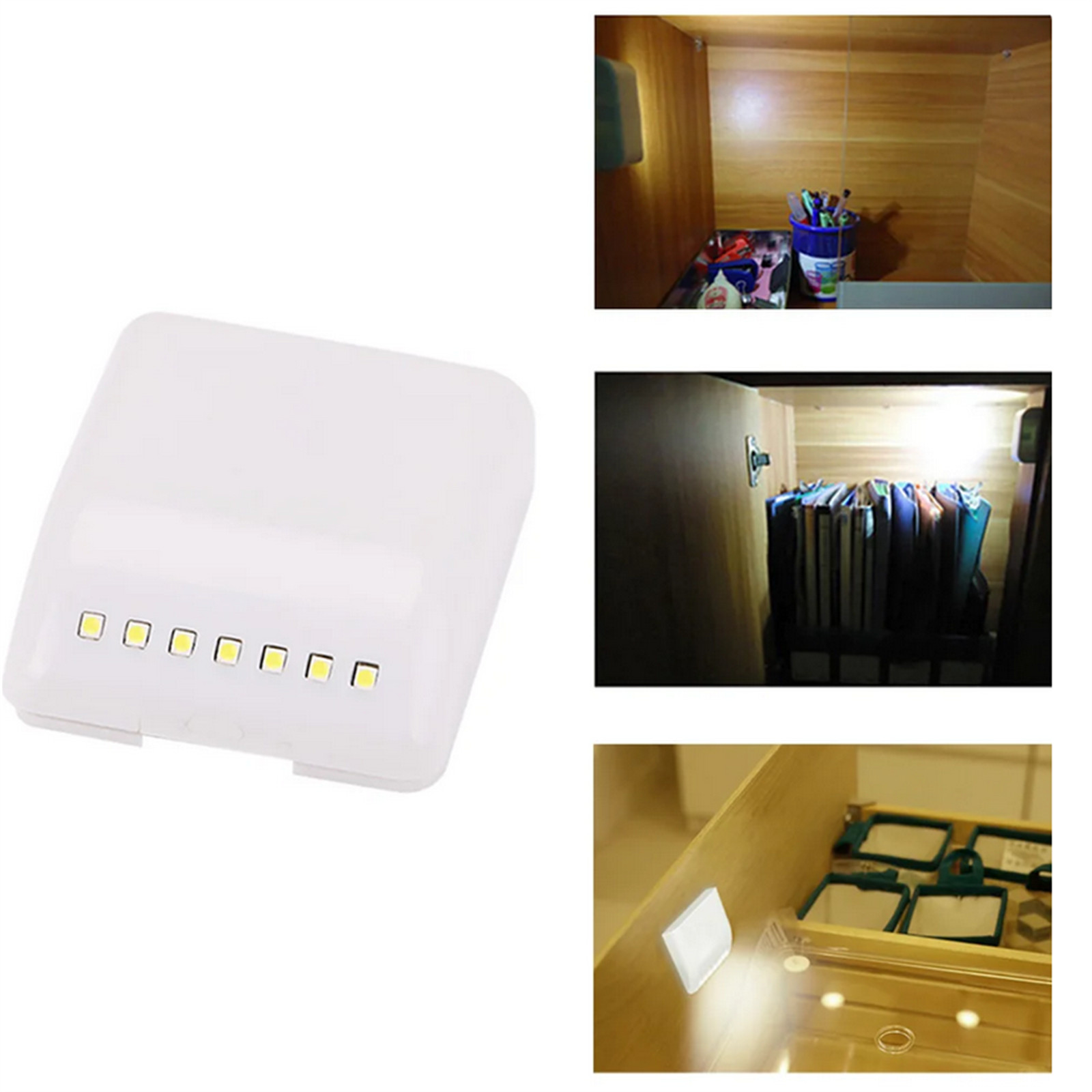 7 LED Light Sensor Closet Light Accessories For Cupboard Closet Wardrobe
