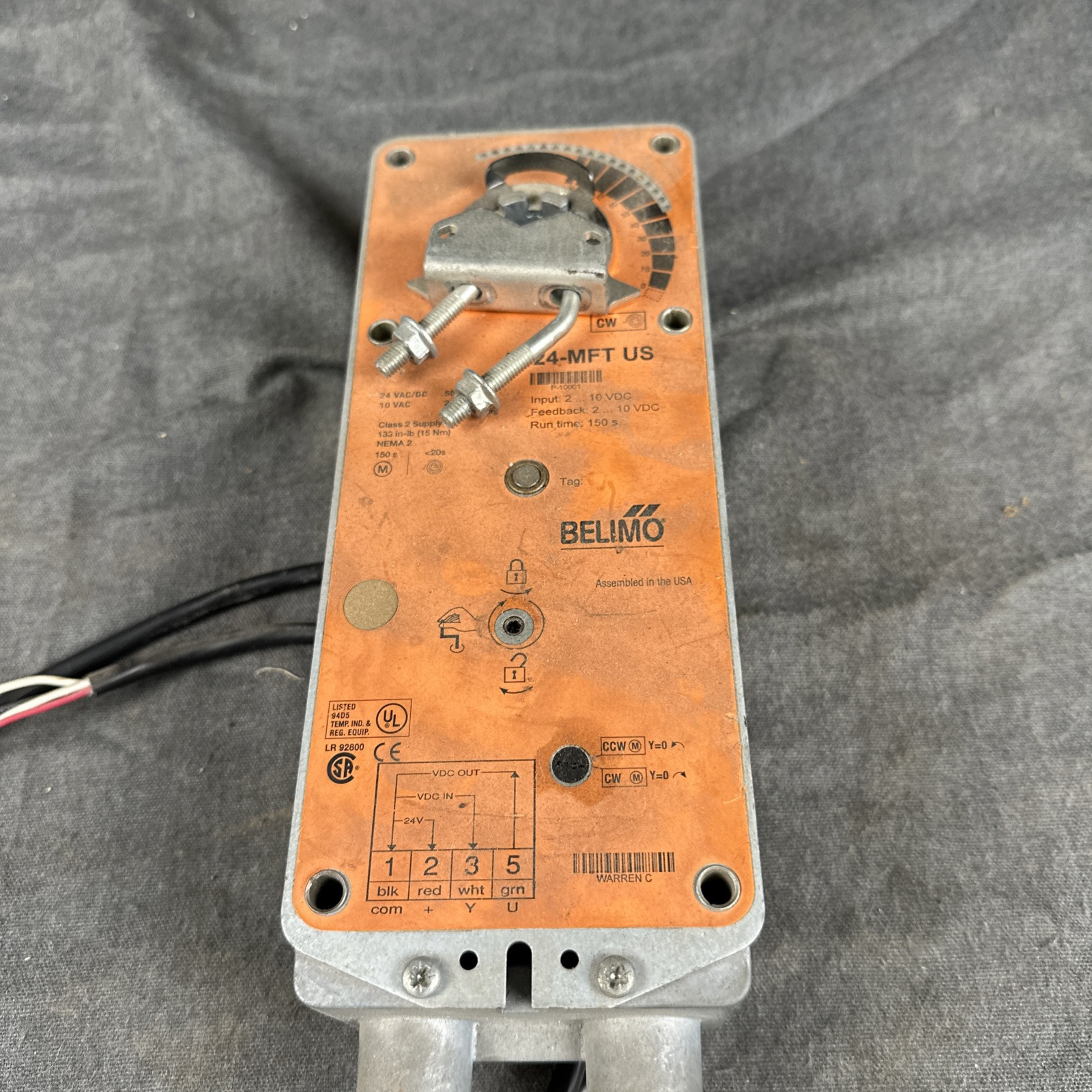 Used Belimo AF24-MFT US Damper Actuator