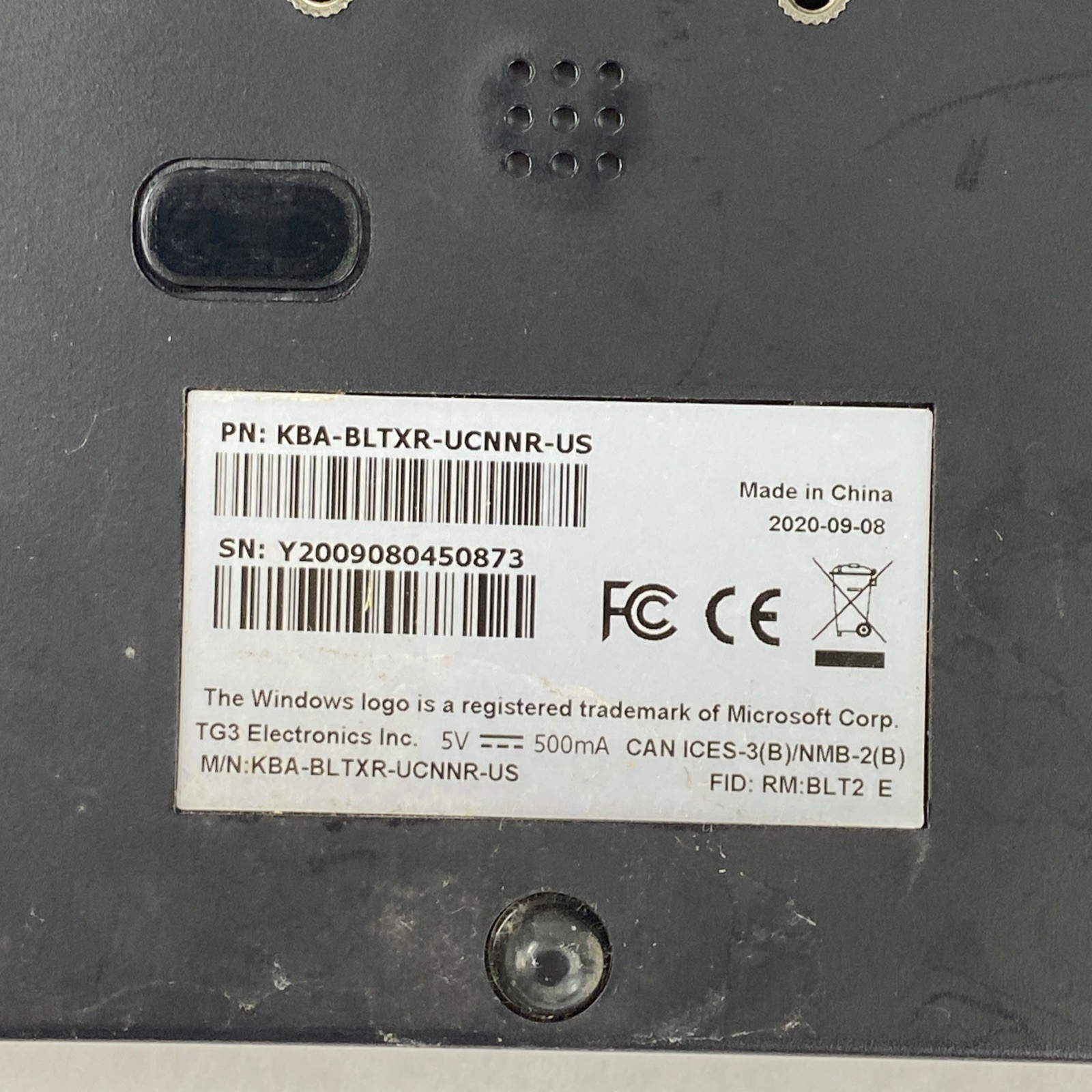 TG3 Electronics KBA-BLTXR-UCNNR-US Rugged Keyboard Tested