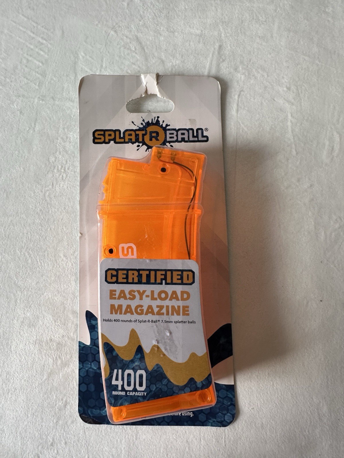 Splat R Ball Certified Easy Load Magazine (holds 400 Rounds of 7.55mm)