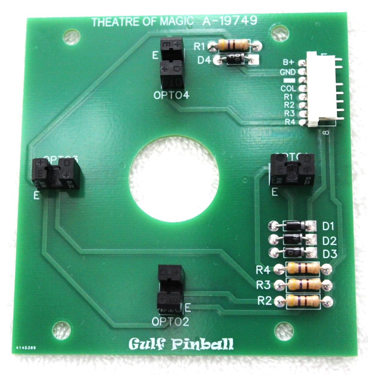 NEW - Bally THEATRE OF MAGIC Opto board  A-19749