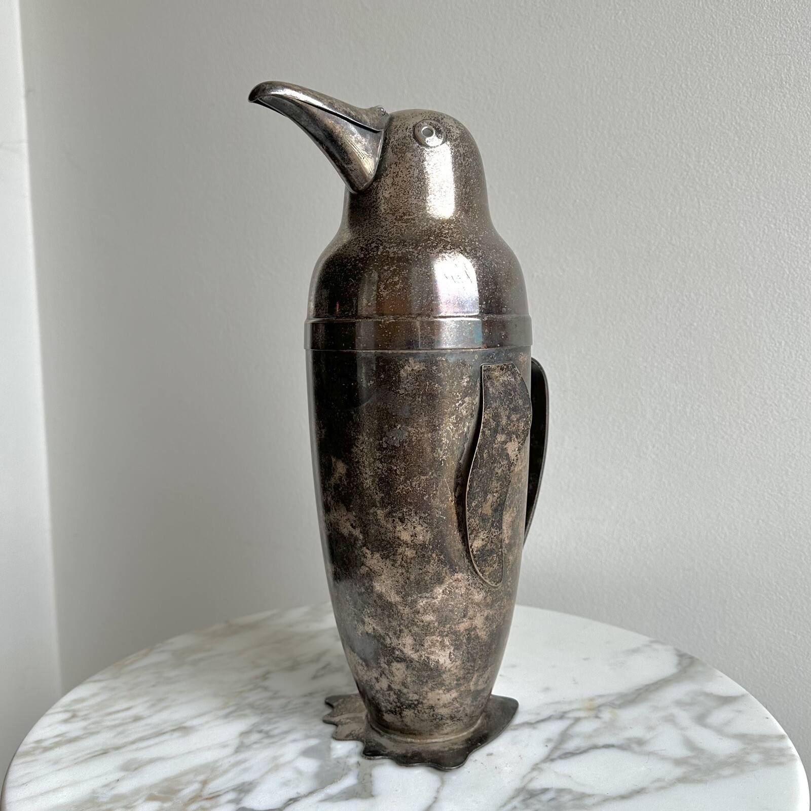 1930s Authentic NAPIER Penguin Martini/Cocktail SHAKER-Post Prohibition Era