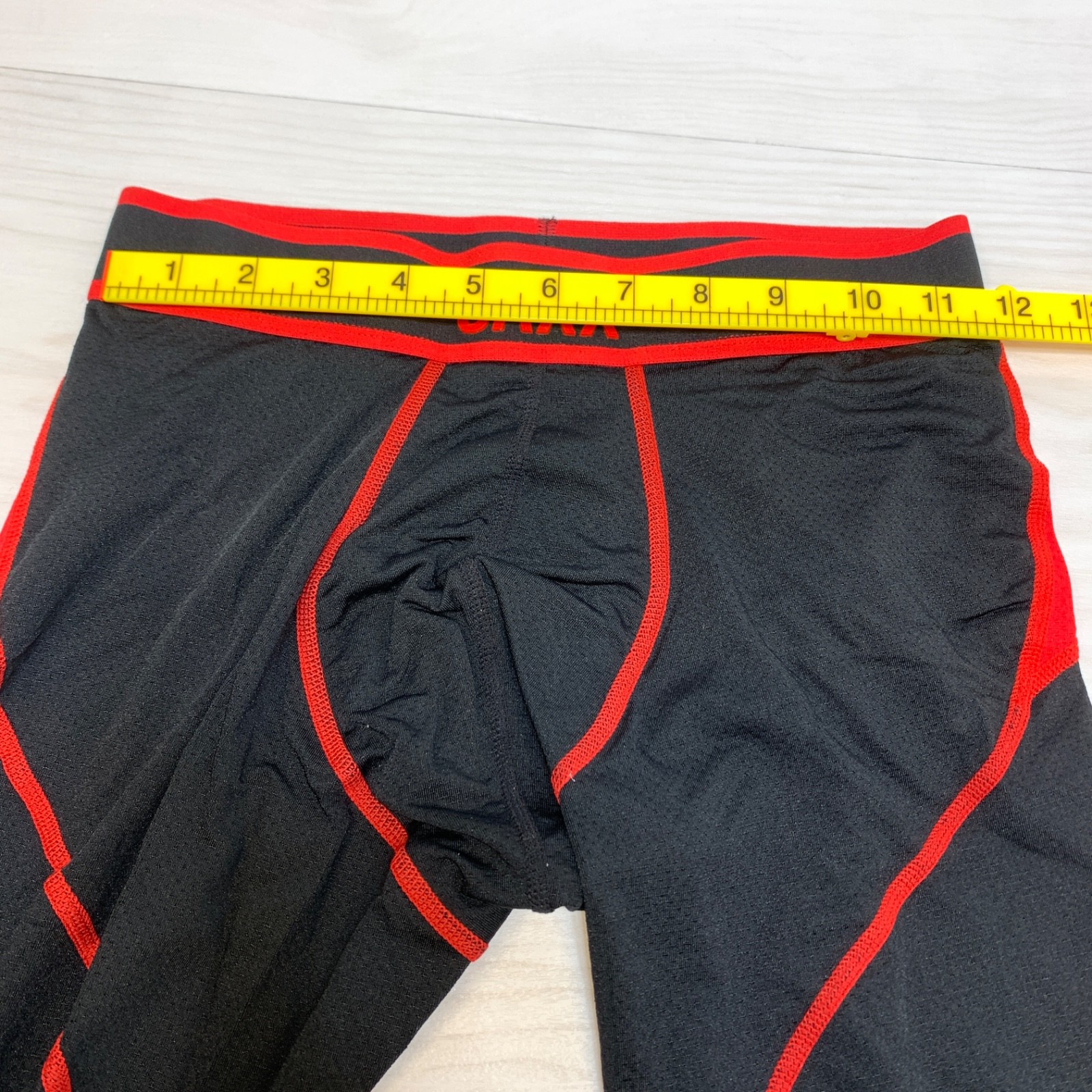 Saxx Kinetic Light-Compression Support Mesh Tights Men's Size S 30-32 Black