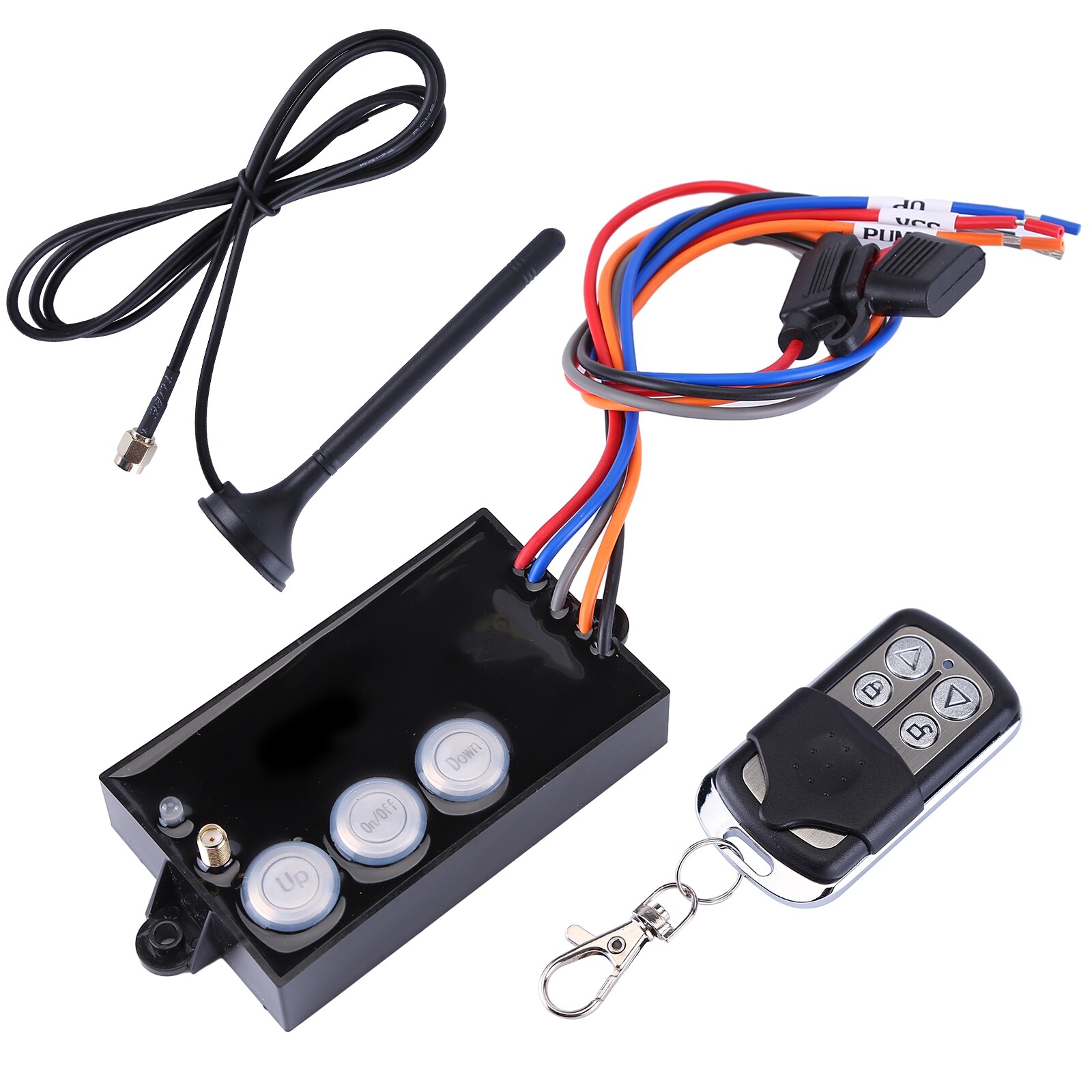 NEW Dump Trailer Wireless Remote Control System 12 volt Hydraulic Lift Winch