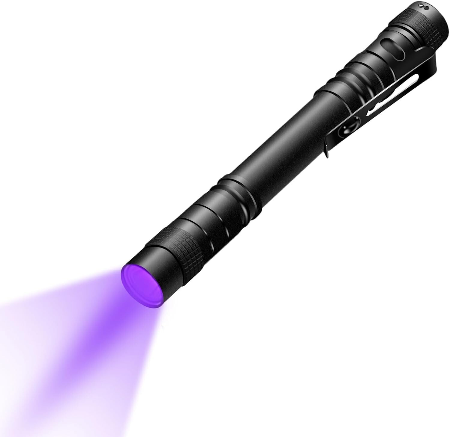 UV Black Light Flashlight, 395nm Mini Pen Light with Clip Waterproof Ultraviolet