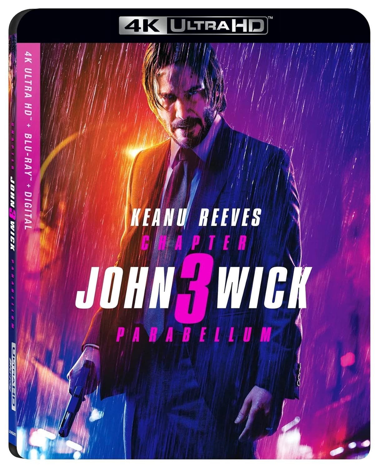 John Wick: Chapter 3--Parabellum [4K UHD Blu-ray] NEW FREE SHIPPING