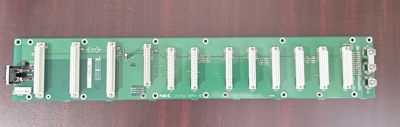 NEC DX7NA-8BPU-B1 Backplane Circuit interface Board with power cord