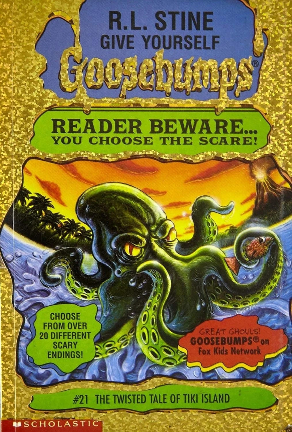 Give Yourself Goosebumps #21: The Twisted Tale Of Tiki  by R.L. Stine book PB