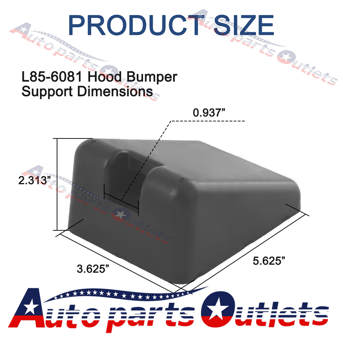Hood Bumper Support 2x For Peterbilt 567 579 Kenworth T680 T880 L85-6081 M75681