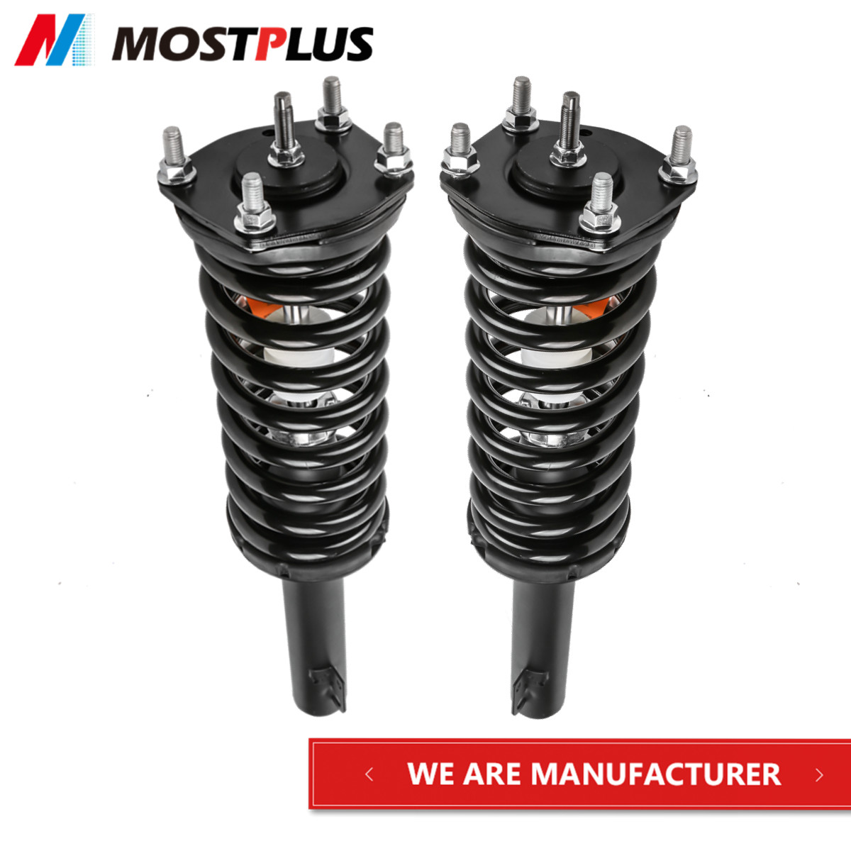 Front Pair Complete Shock Struts For 05-10 Jeep Grand Cherokee 06-10 Commander