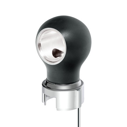 United Pacific 71183 Gearshift Knob Charlotte Style, Matte Black Finish, Thread
