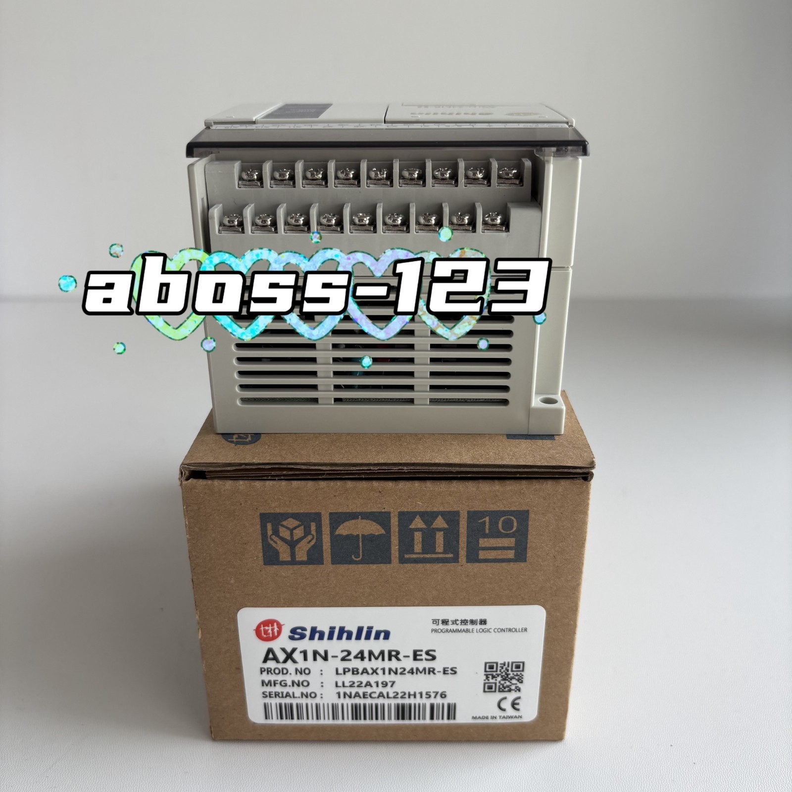 Shihlin AX1N-24MR-ES PLC Module#1pcs New In Box