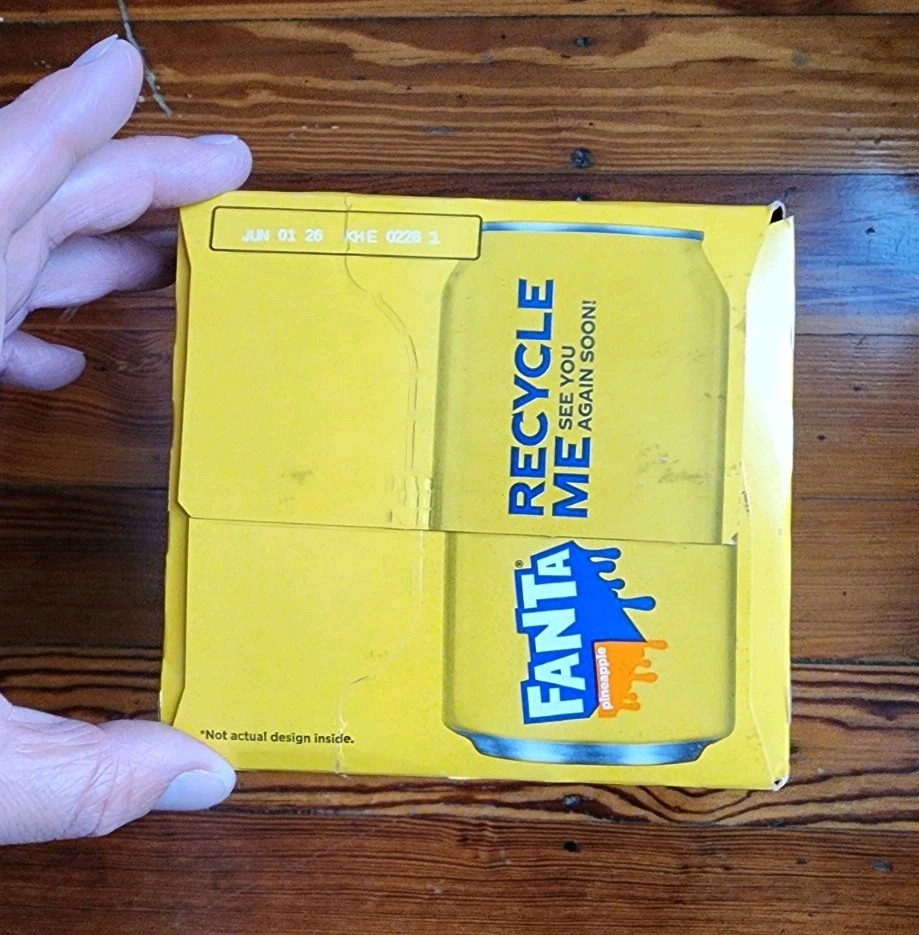 Fanta Halloween 2 (2025) (12 pack) Michael Myers , Pineapple EMPTY BOX ONLY