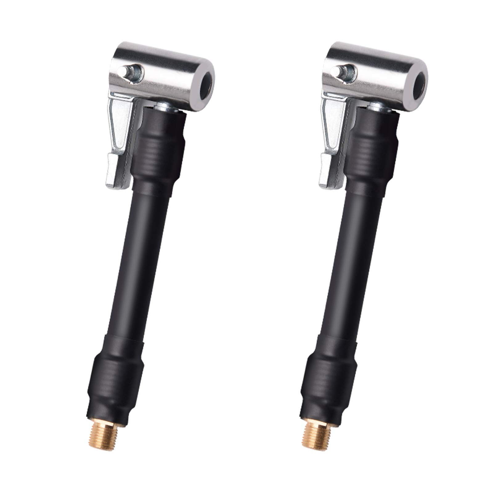 2PCs Air Inflator Hose Adapter Convert Twist On Connection to Lock On Connect...