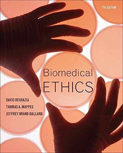 Biomedical Ethics - Paperback, by DeGrazia David; Mappes Thomas A.; - Acceptable