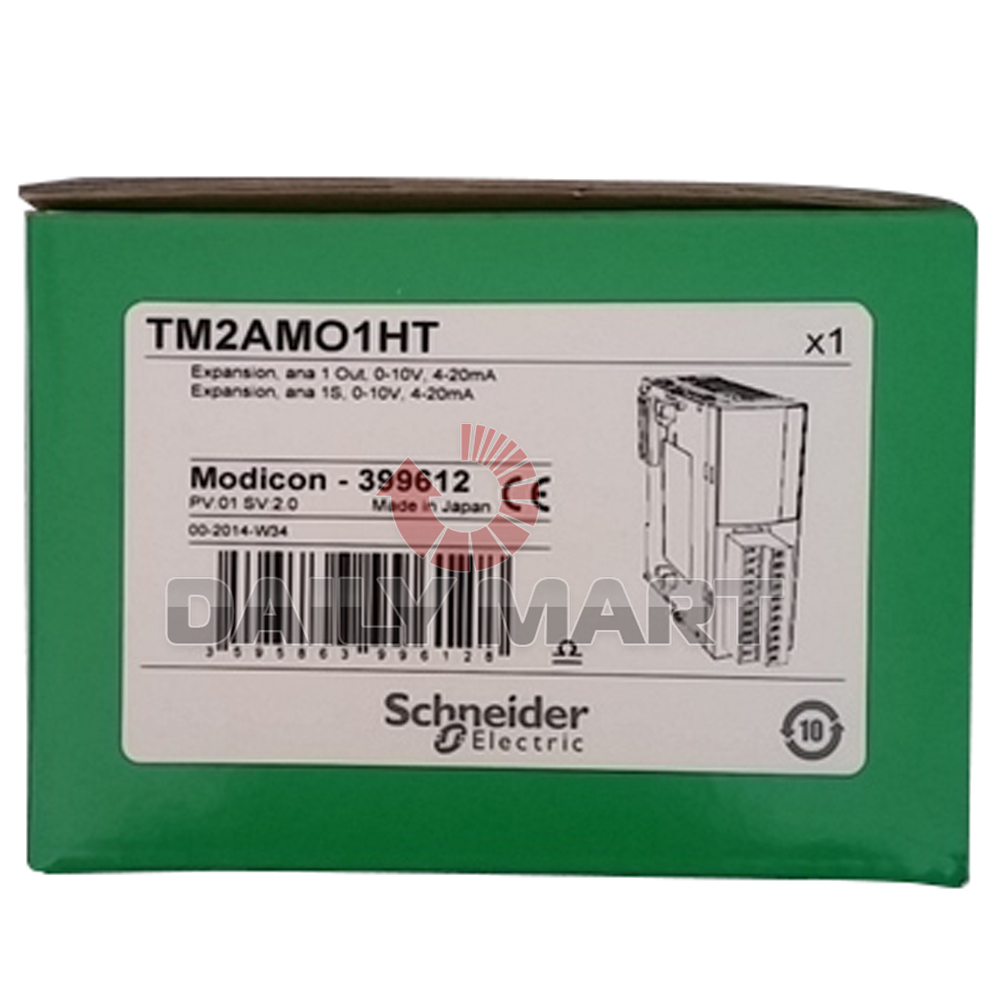 New in Box Schneider TM2AMO1HT Analogue Output Controller Module 20mA 24VDC NIB