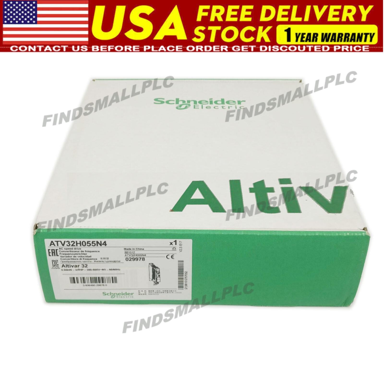 1PC New Schneider Inverter ATV32H055N4