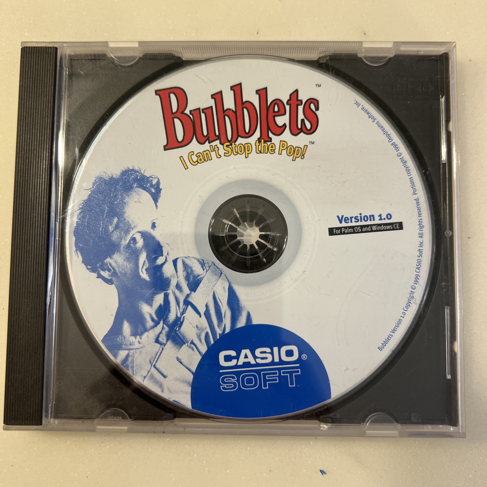 Vintage - Bubblets - I Can't stop the Pop! for Windows CE and Palm OS