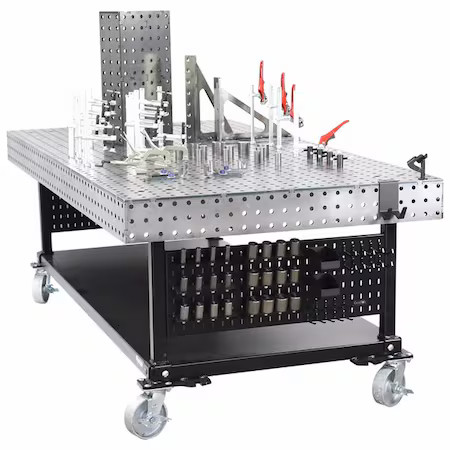 Flextur 71500006 Welding Table,  Flextur,  Mobile,  4, 000 Lb Capacity,  96 In