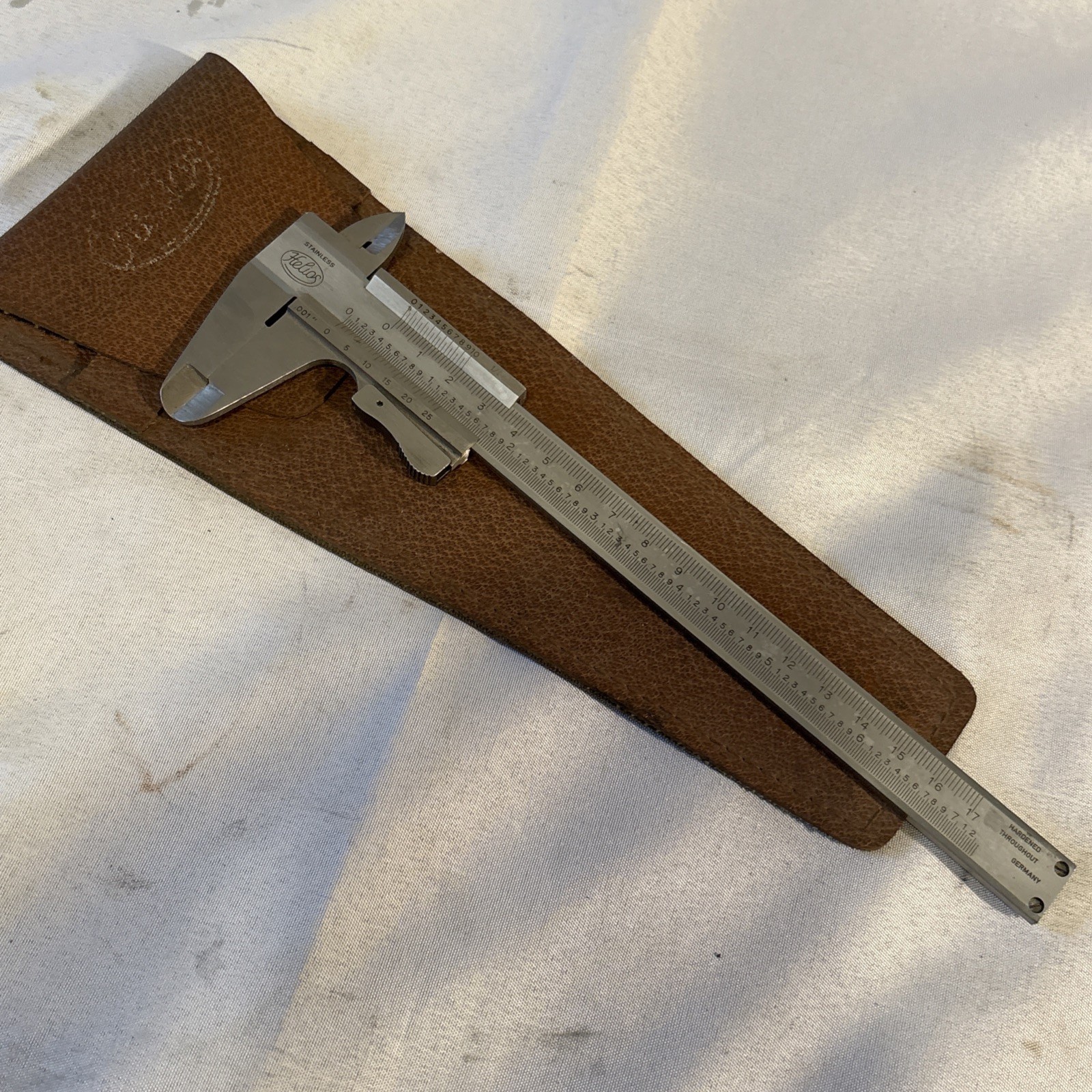 Helios Vernier Caliper Imperial 7.5 inch metric 170 millimeter