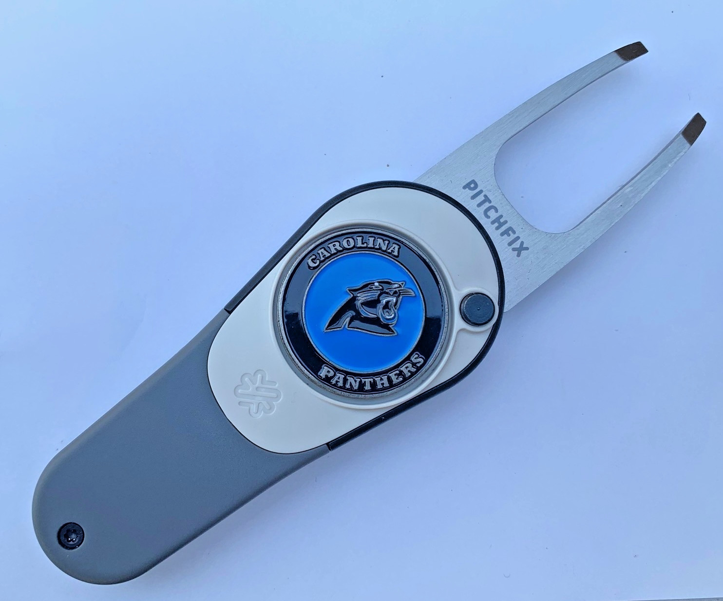 Carolina Panthers Pitchfix Icon Switchblade Golf Ball Marker Divot Tool