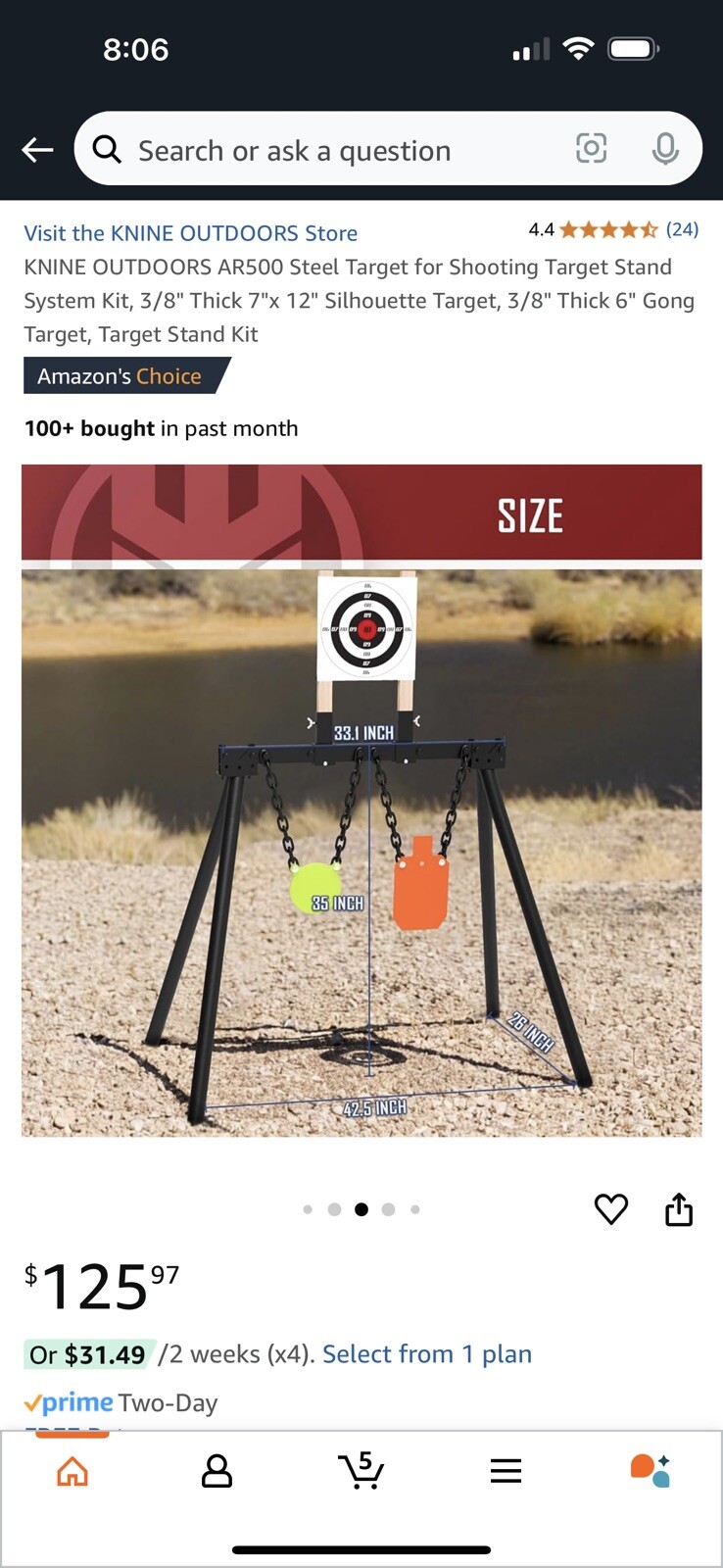 Knine Outdoor AR500