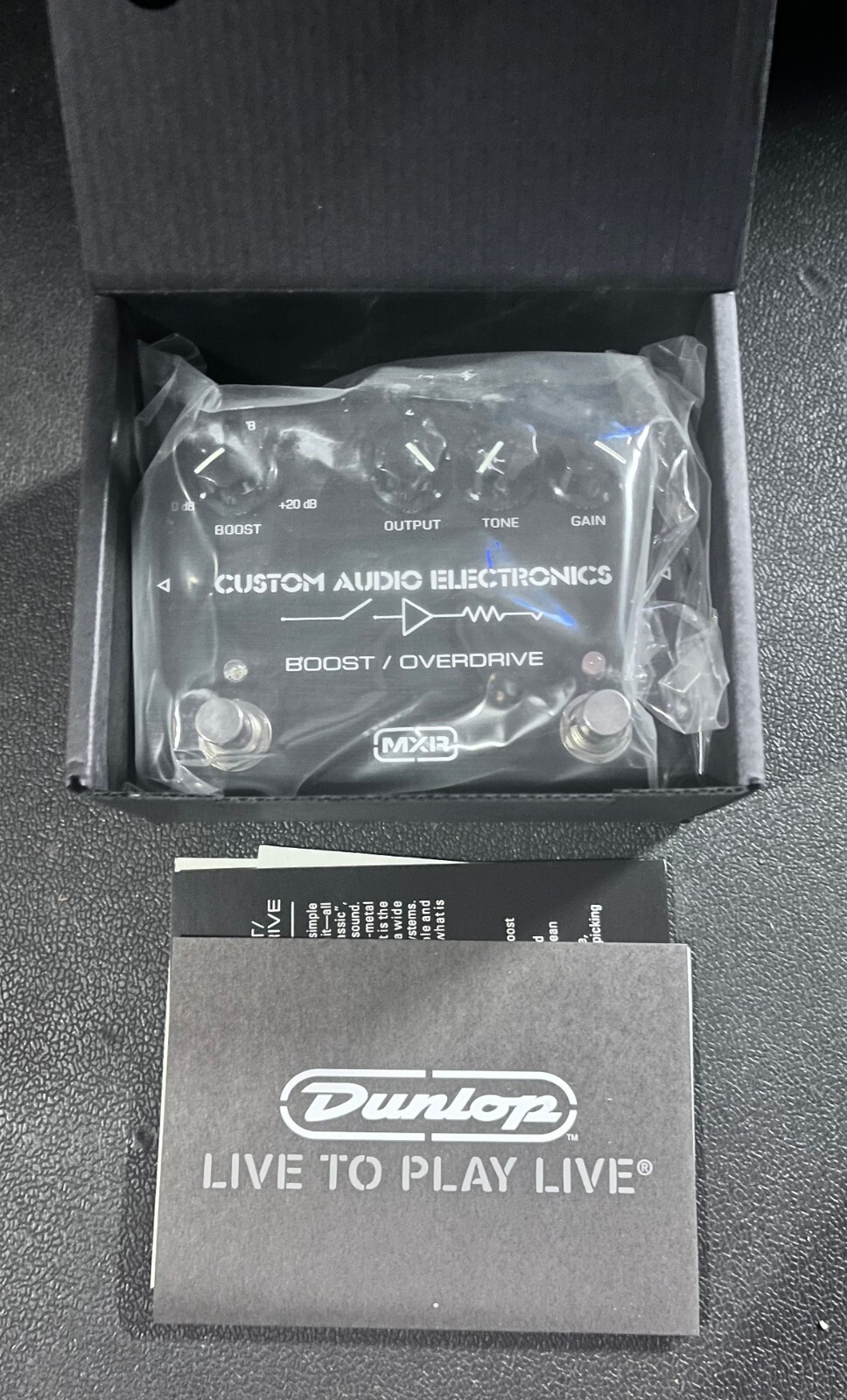 MXR MC-402 Custom Audio Electronics Boost / Overdrive Pedal