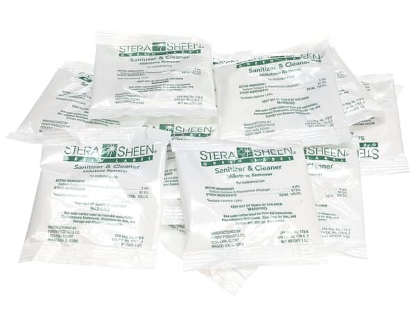 250-00355 Grindmaster Cecilware 100 1Oz Cleaner Packs Genuine OEM GM250-00355