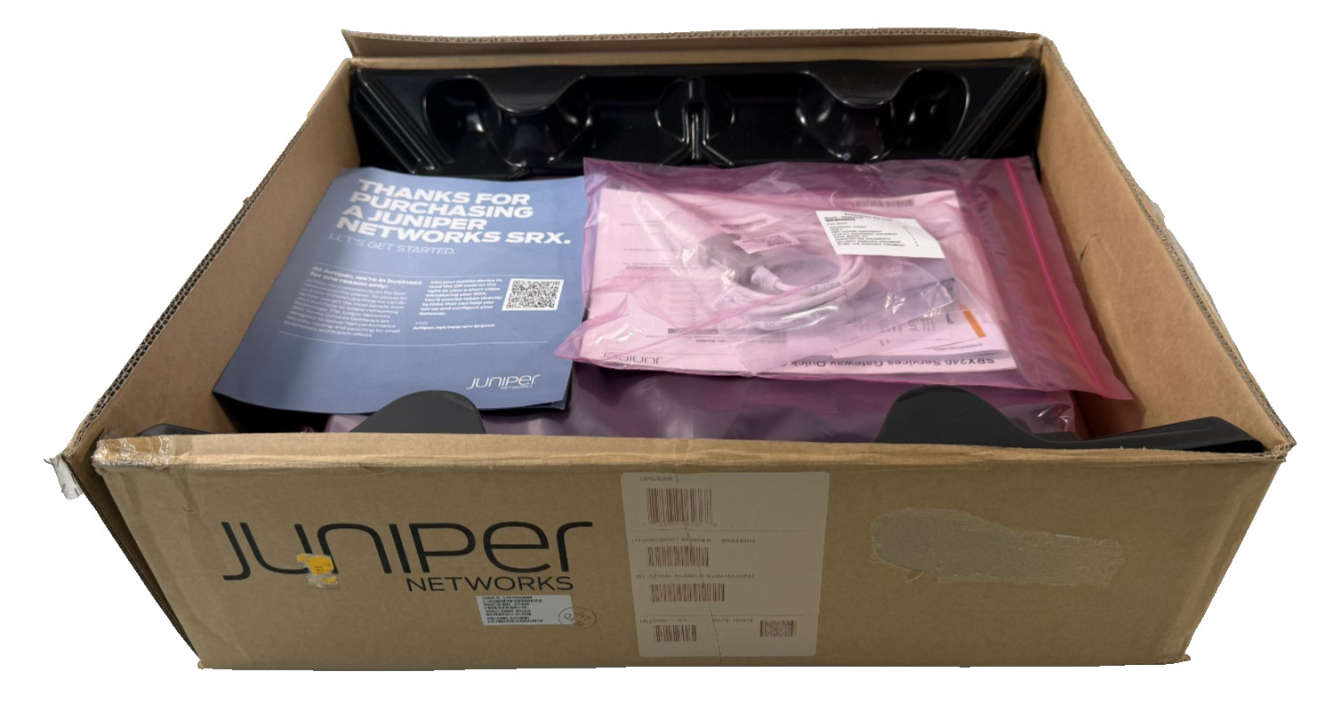 Juniper SRX240H2 Services Gateway Firewall Router New Open Box SRX240