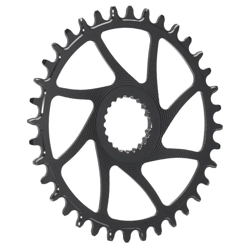 PASS QUEST 3mm 6mm Offset Bike Chainring 28/38T MTB Narrow Wide Bike Chainwheel